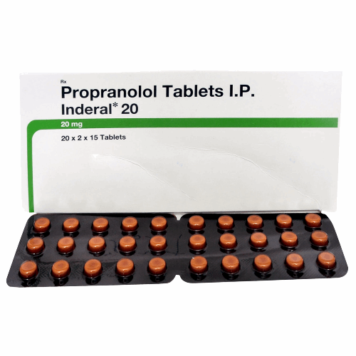 Propranolol 20MG (Inderal 20)