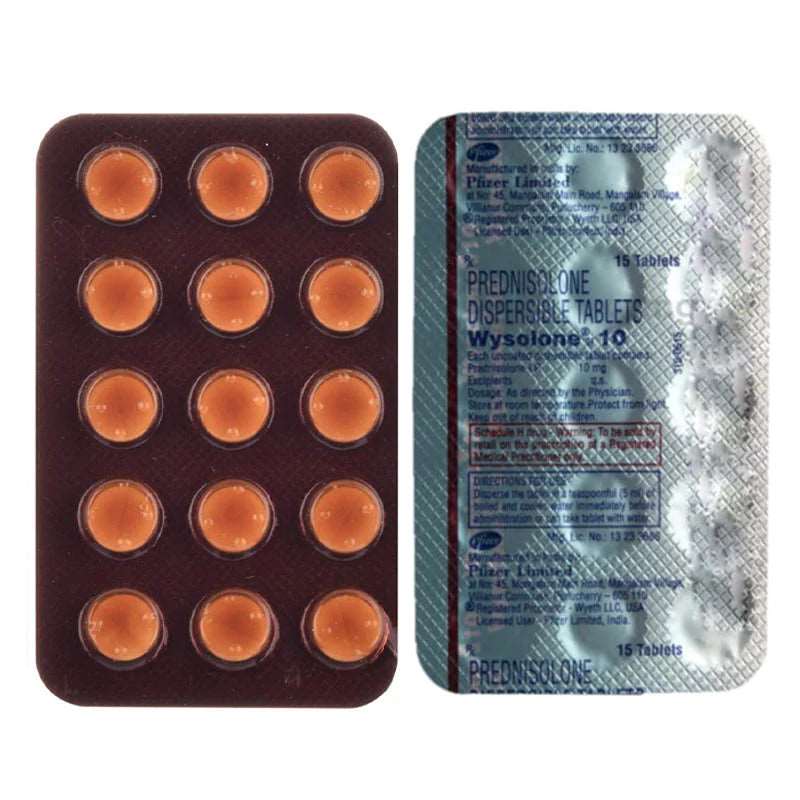 Prednisolone 10mg (Wysolone)