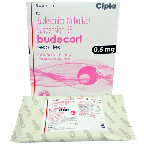 Budesonide 0.5MG respules (Budecort)