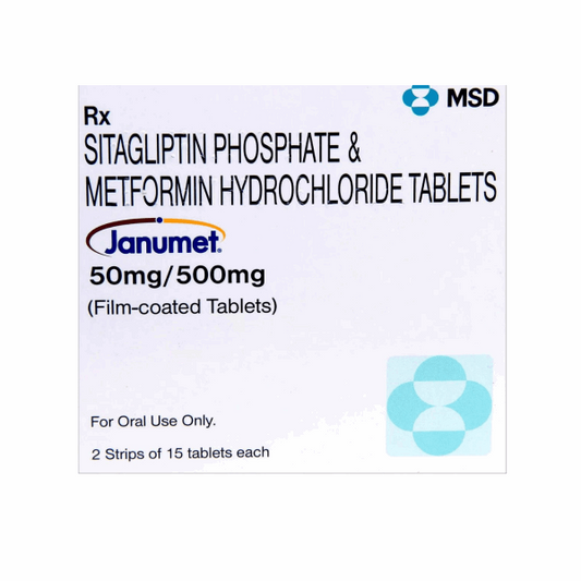 Sitagliptin & Metformin (Janumet 50mg/500mg)