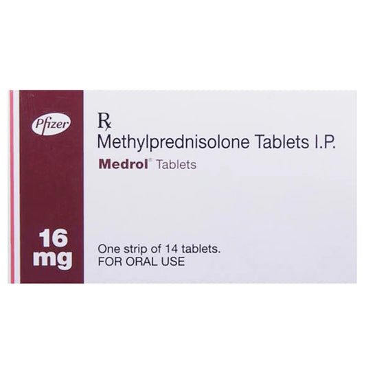 Methylprednisolone 16mg (Medrol 16)