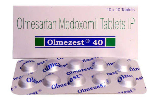 Olmesartan 40MG (Olmezest)