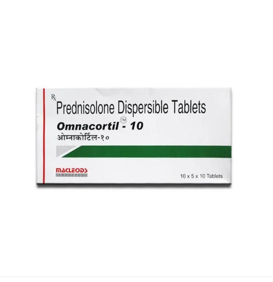 Prednisolone 10mg (Omnacortil 10)